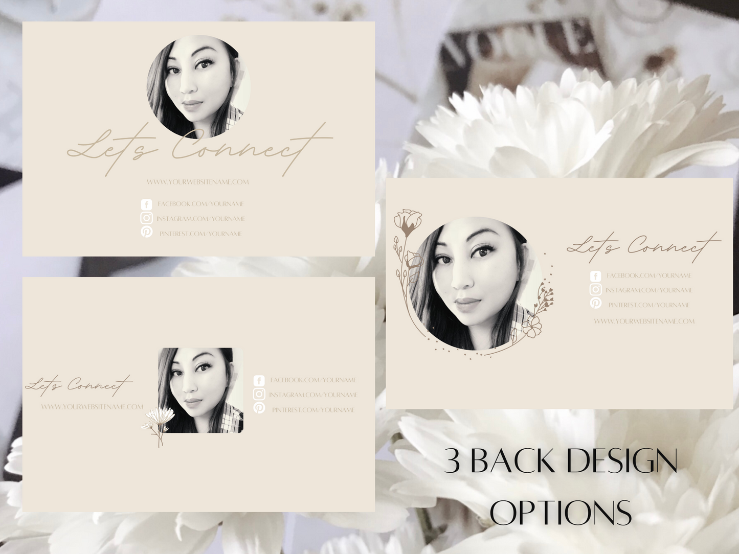 Customizable Thank You Cards- Instant Download- Canva Template