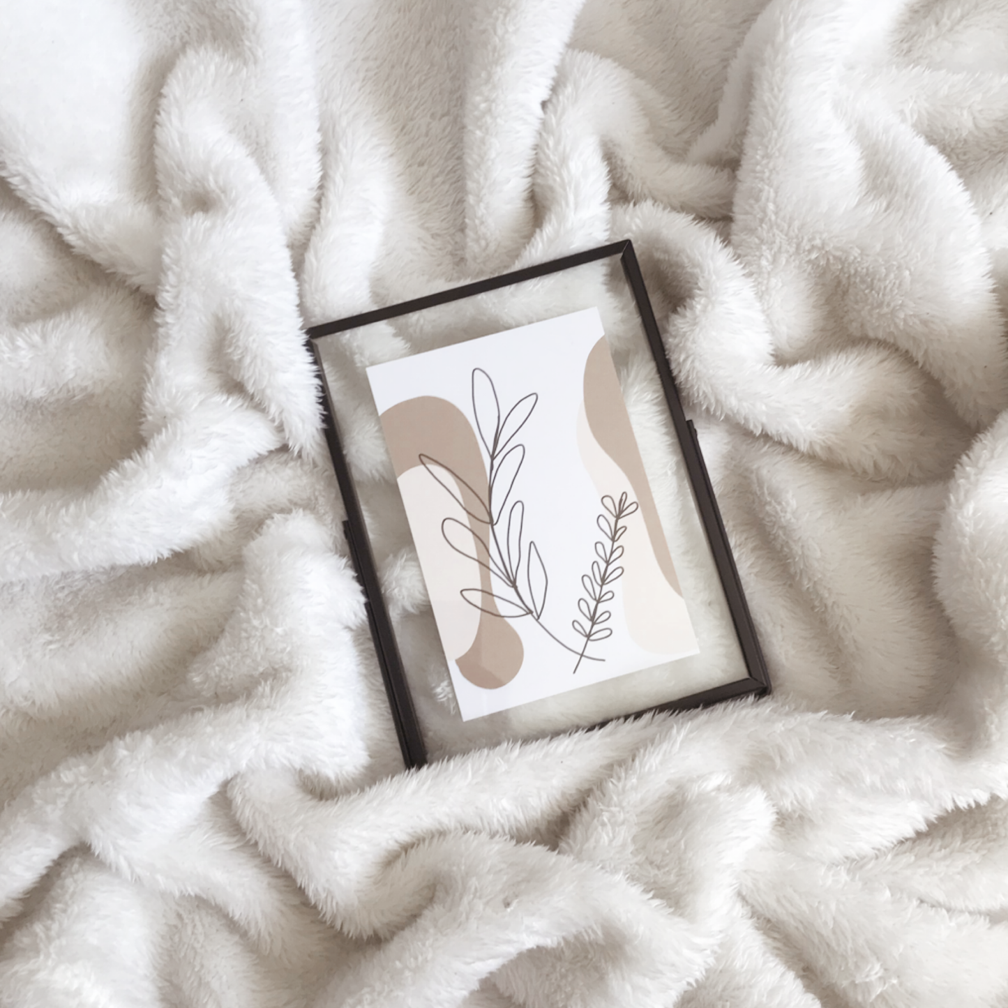 50 Flip & Frame Thank You Cards (Leaf Art)