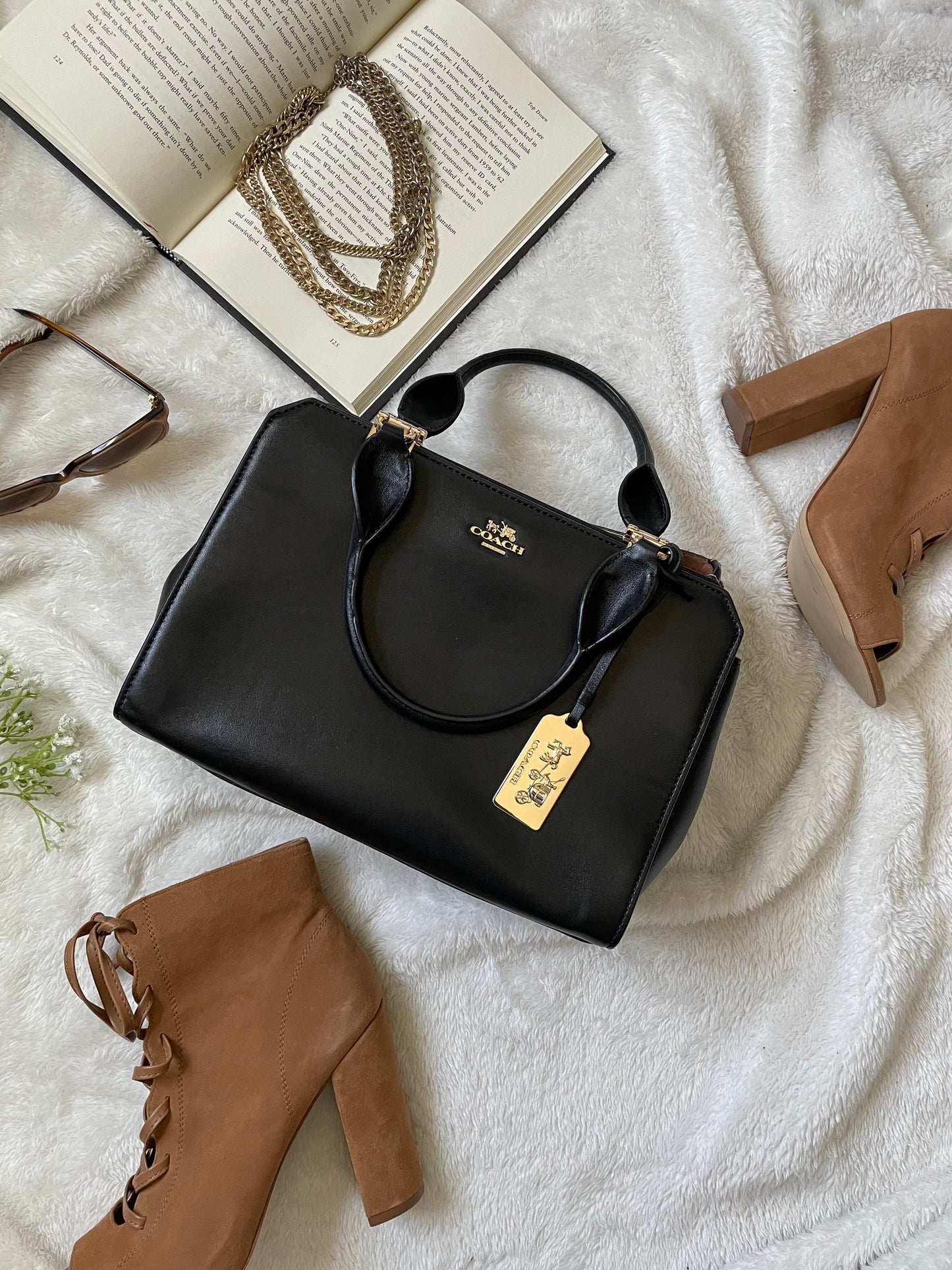 Coach Madison Leather Lexington Carryall