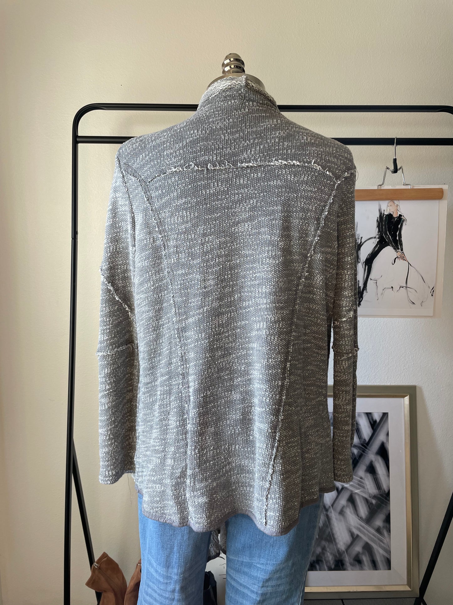 Free People textured cardigan. Size XS.