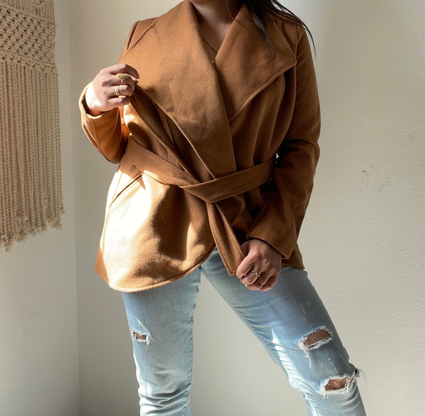 Curated Capsule. Black and Tan. Size medium. 5 items.