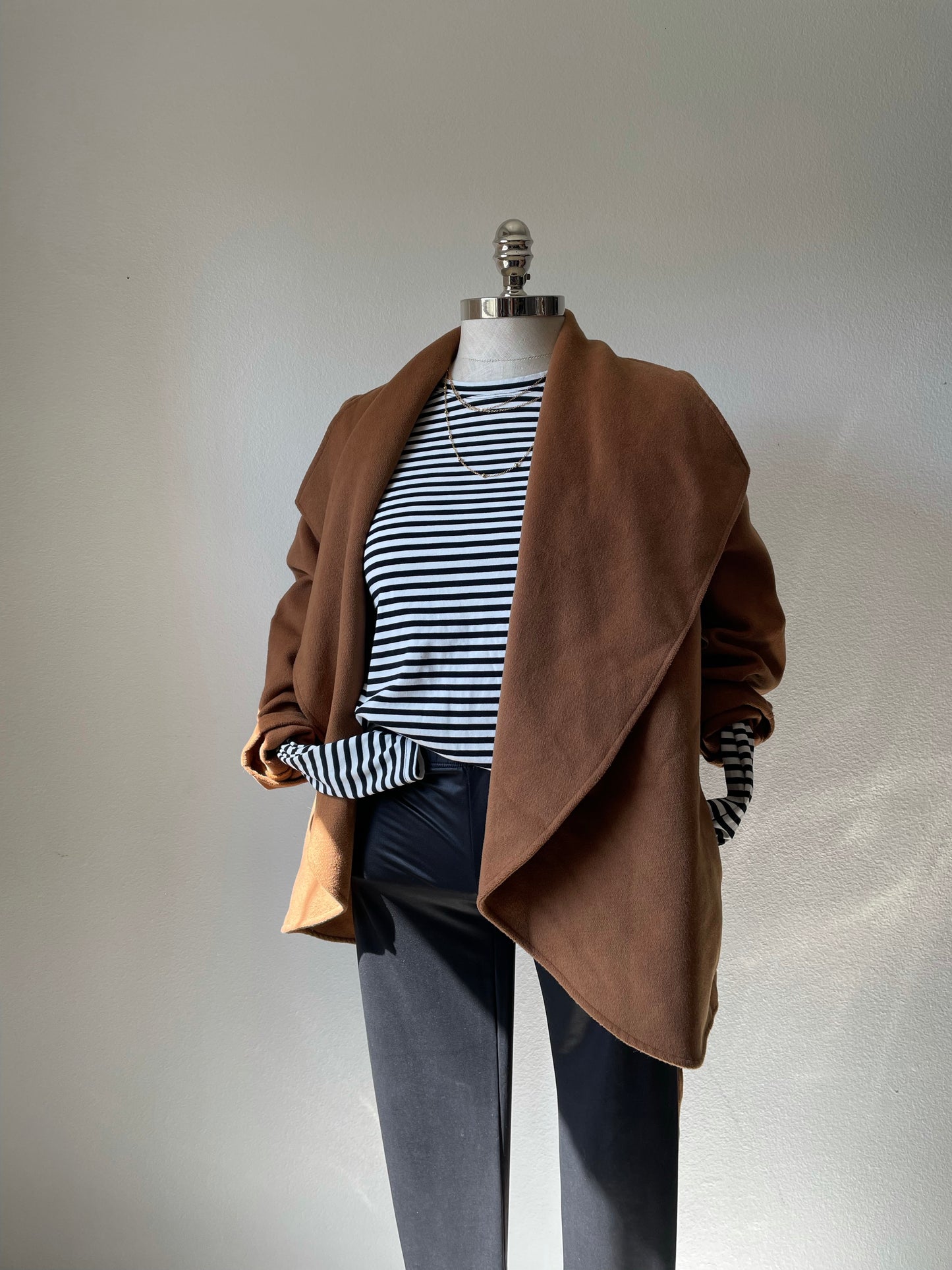 Curated Capsule. Black and Tan. Size medium. 5 items.