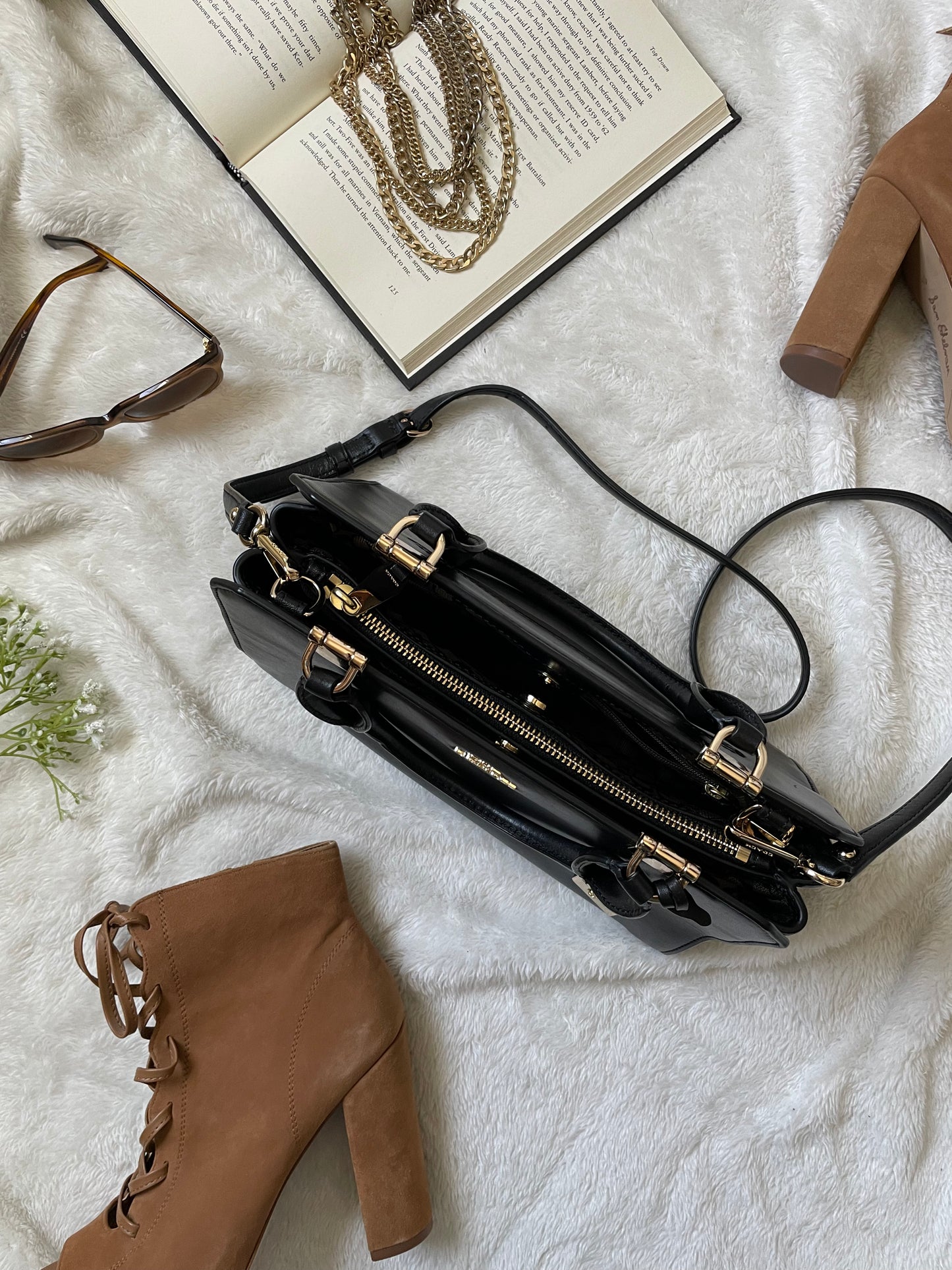 Coach Madison Leather Lexington Carryall