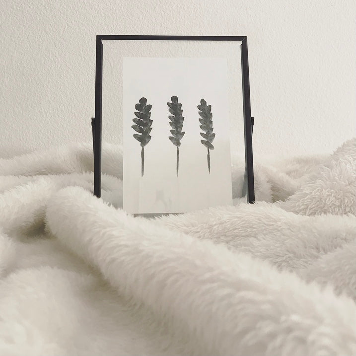 Pampas Grass Thank You Cards- Quantity 50