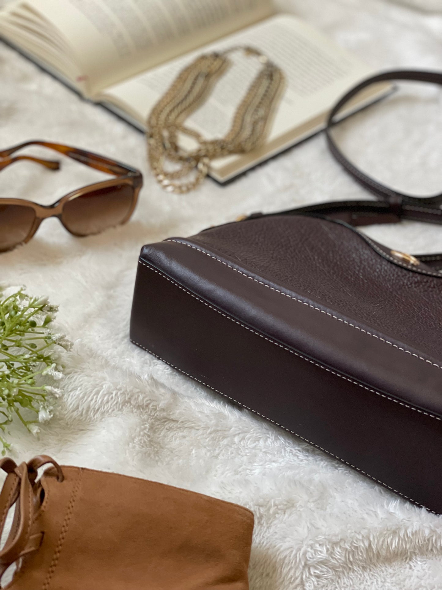 Coach Ivie Crossbody Bag in Oxblood