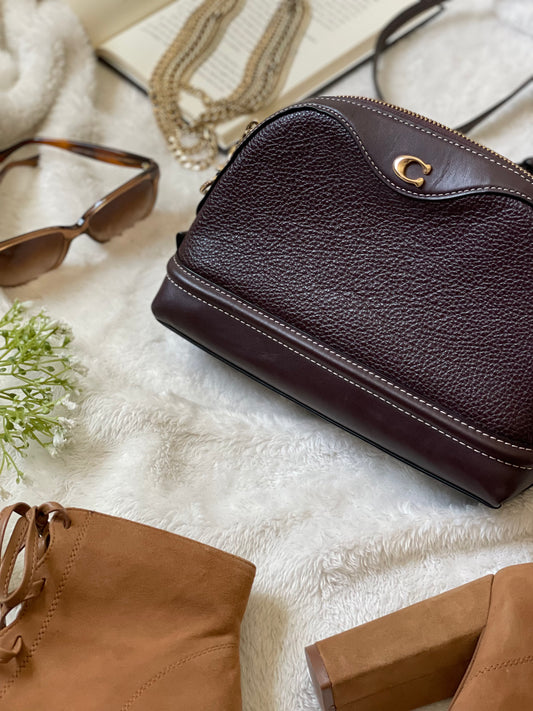 Coach Ivie Crossbody Bag in Oxblood