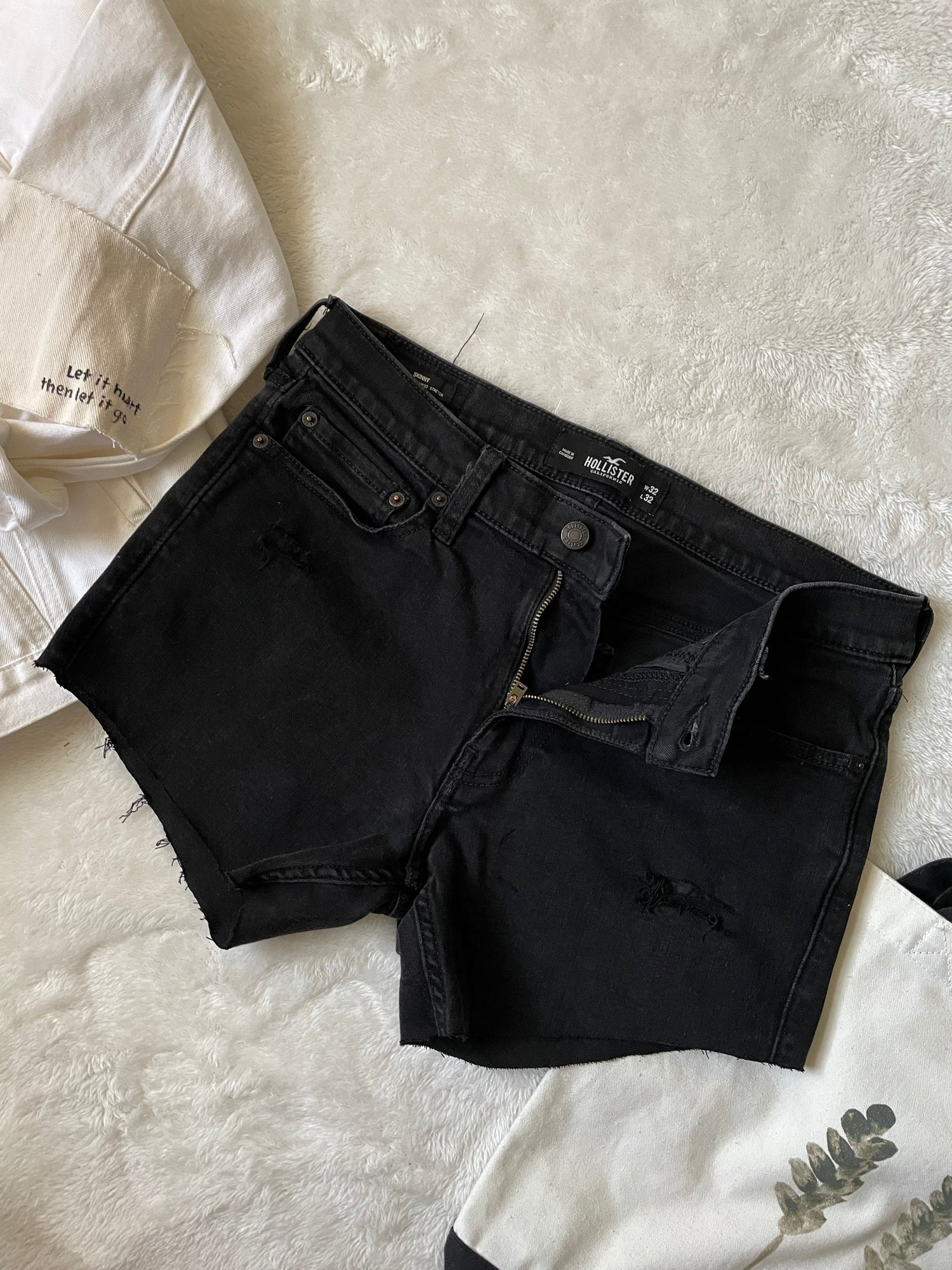 Hollister Size Hollister Extra Short Jeans Hollister Black Curvy
